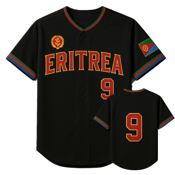 Eritrean Baseball custom Jersey 2025